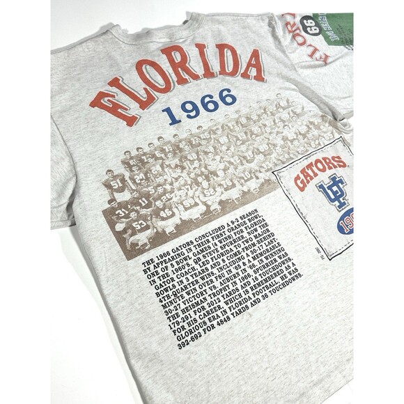 Vintage Long Gone Garan University Of Florida Gators UF 1966 Sweater Shirt Large - Picture 13 of 15